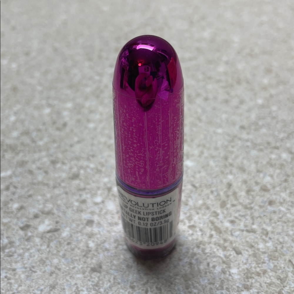 Revolution Lip Geek Lipstick New Shade :  Totally Not Boring